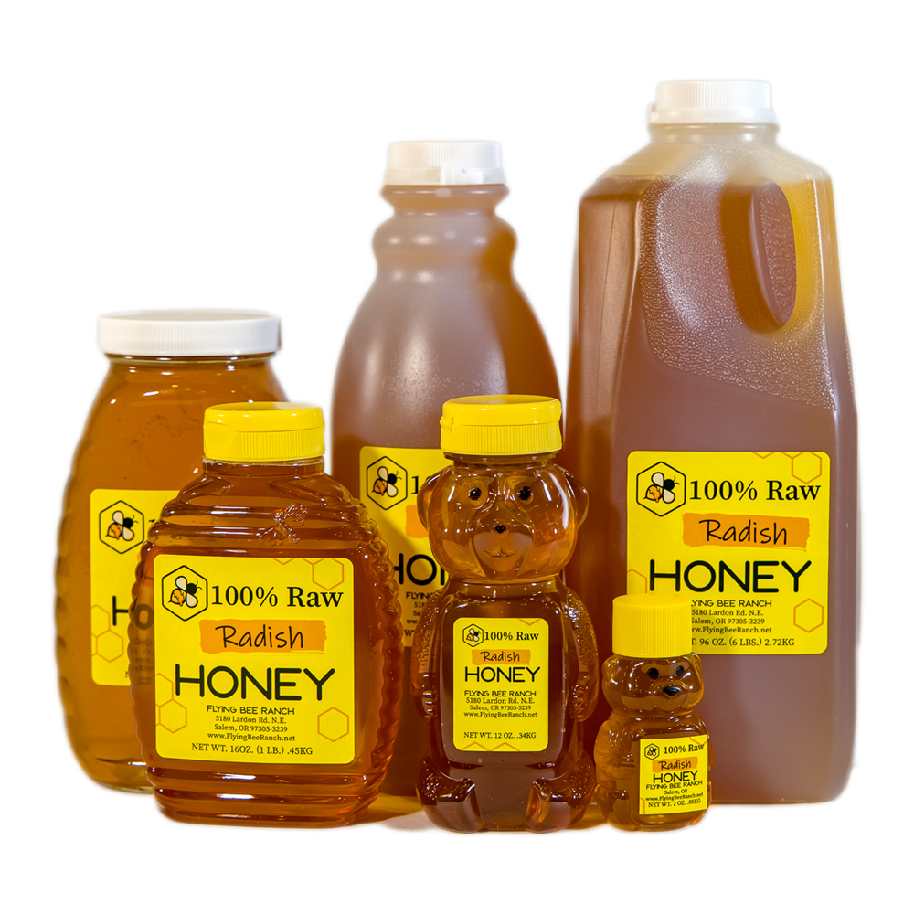 Radish Honey · Sizes: 23 lbs. Bucket