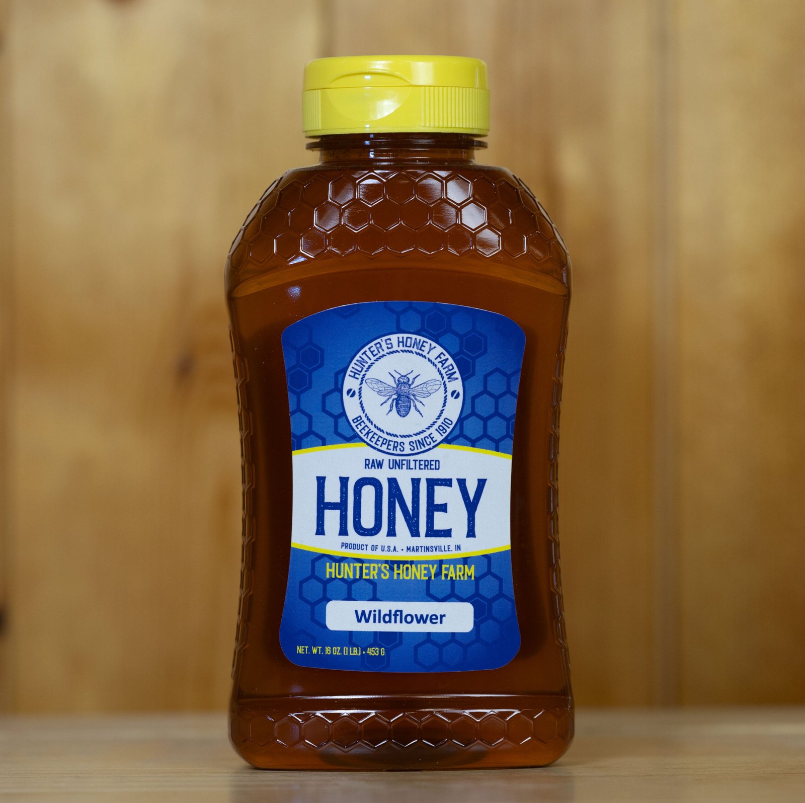 Raw Wildflower Honey 1 lb Bottle · Unit of Measure: Individual