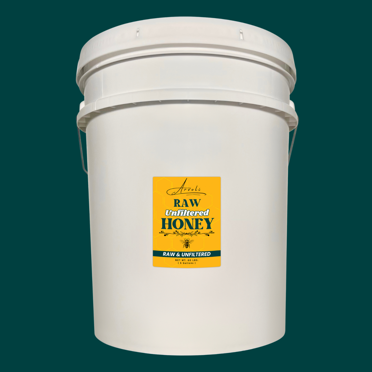 Raw Honey 5 Gallon - FREE SHIPPING