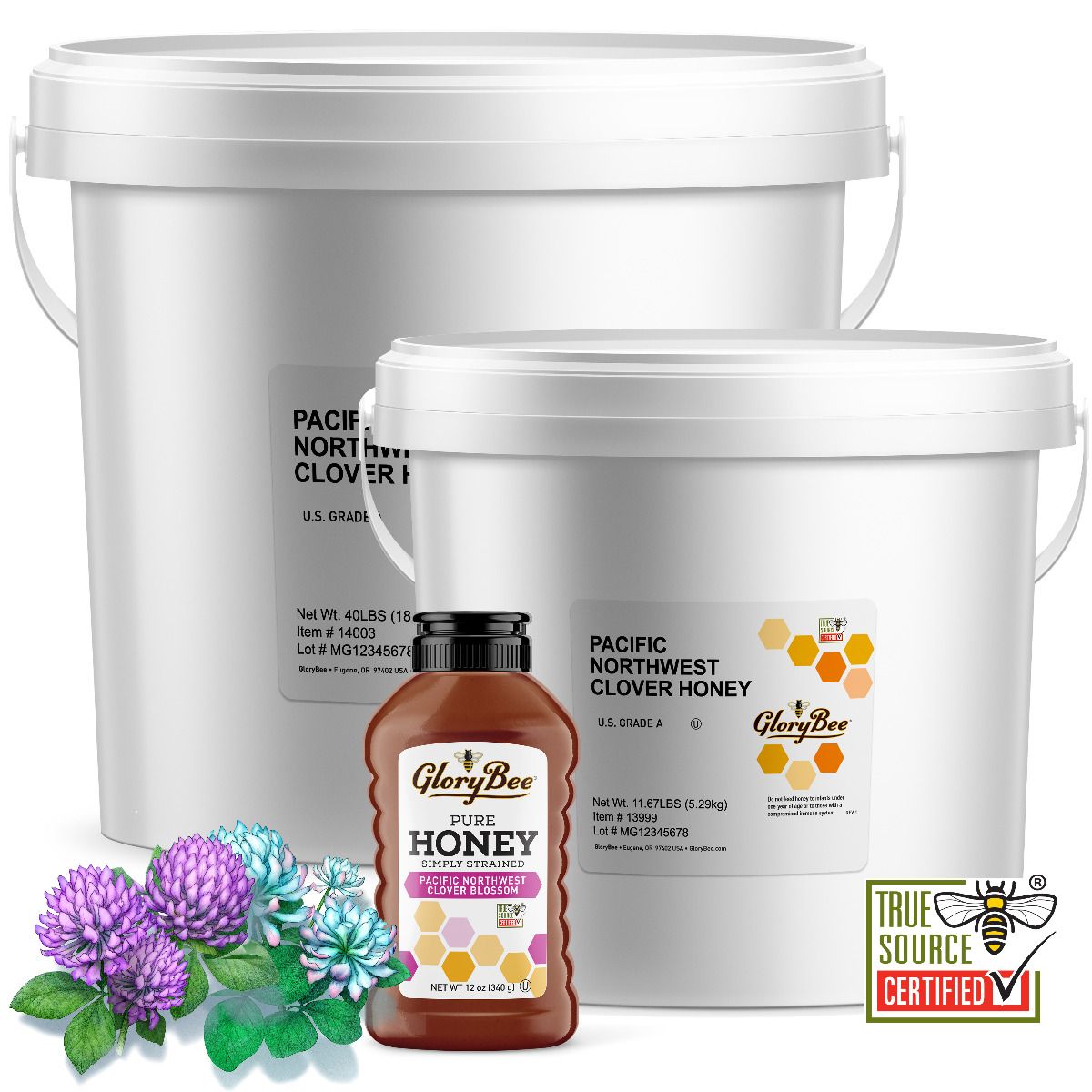 Pacific Northwest Clover Honey · 6 / 12 Ounce