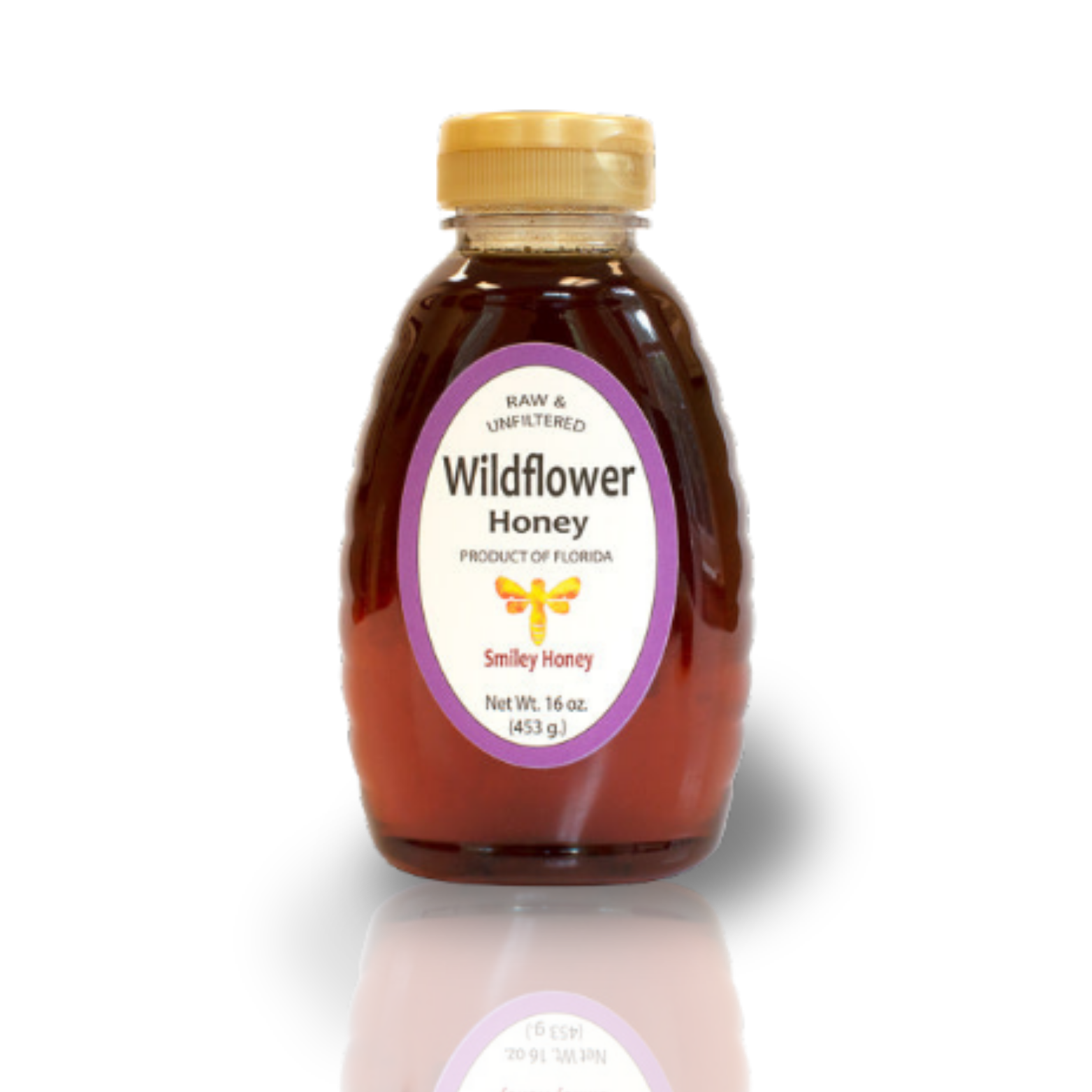 Wildflower Honey · 1 pound plastic bottle