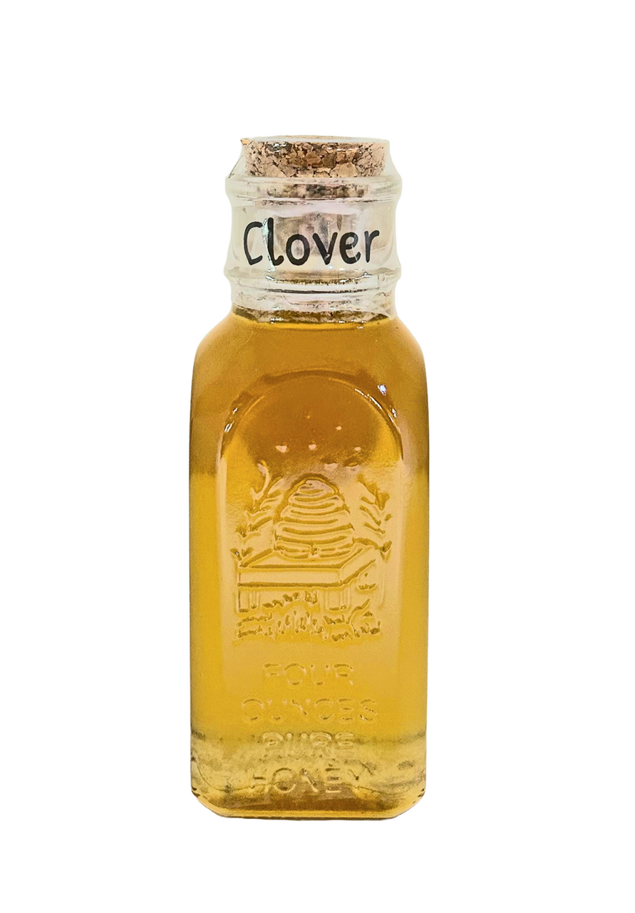 4 oz Glass Muth Jar - Midwestern Clover Honey