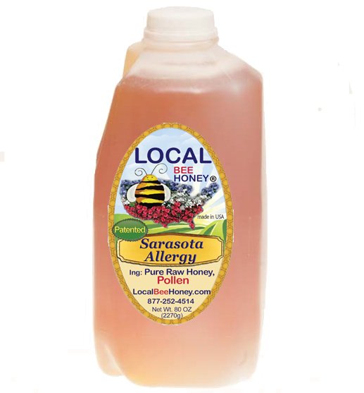Sarasota Allergy Honey · size: 80oz