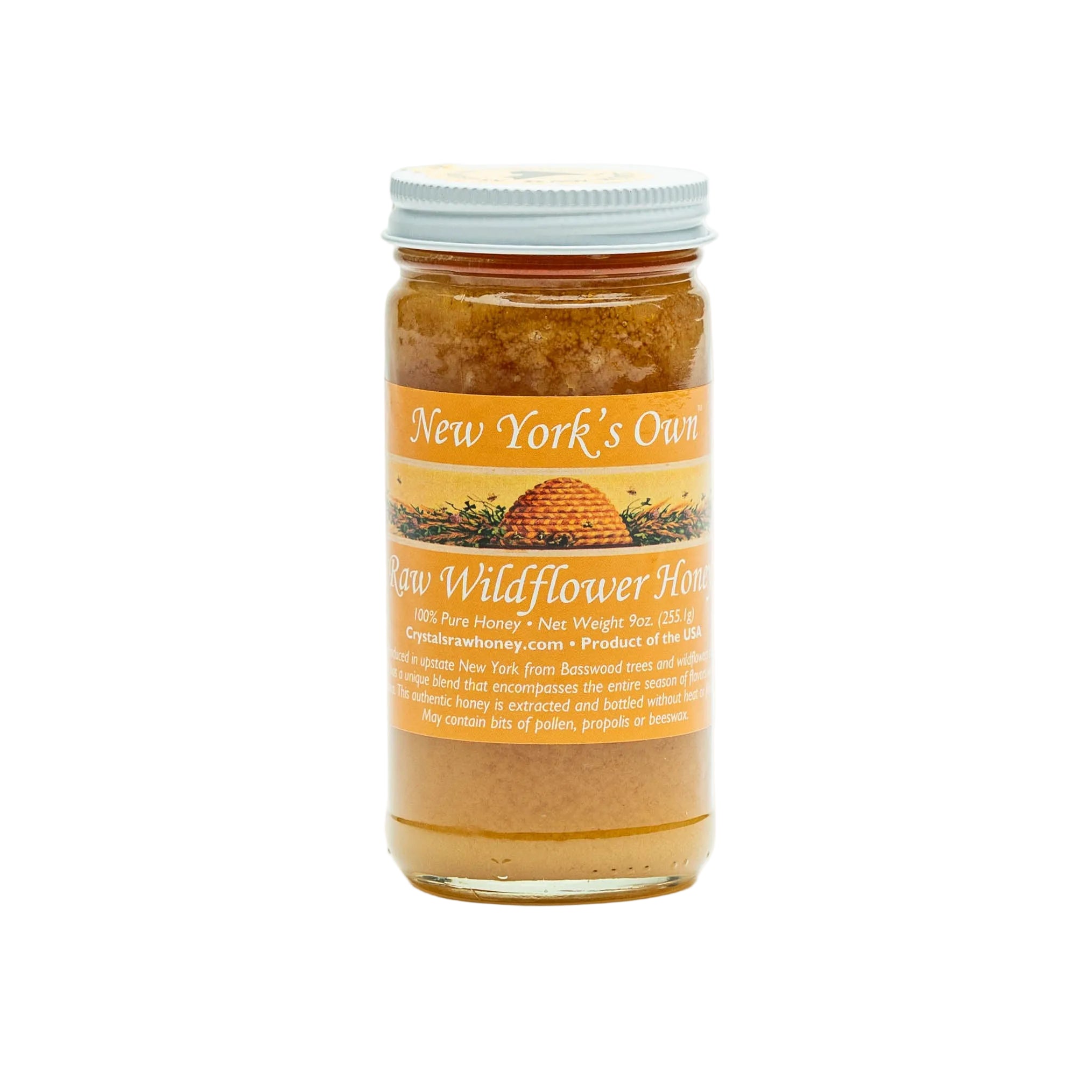 Raw New York Wildflower Honey · 9 oz