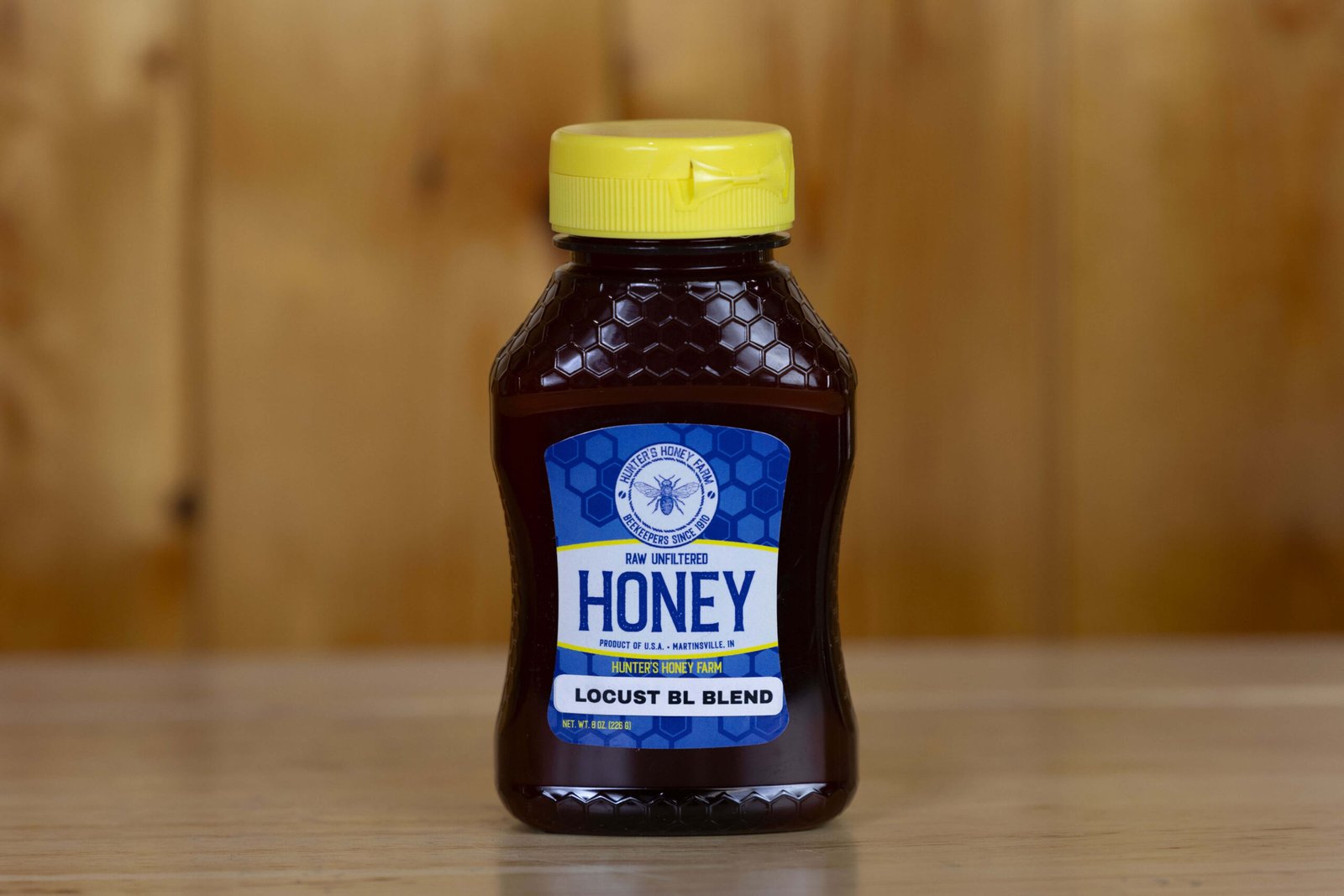 Raw Locust Blend Honey 2022 · Bottle Size: 8 oz, Unit of Measure: Individual