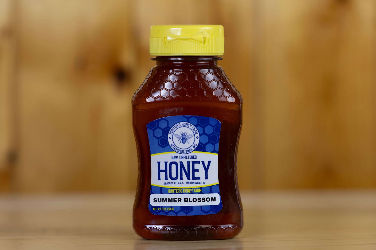 Raw Summer Blossom Honey · Bottle Size: 8 oz, Unit of Measure: Individual