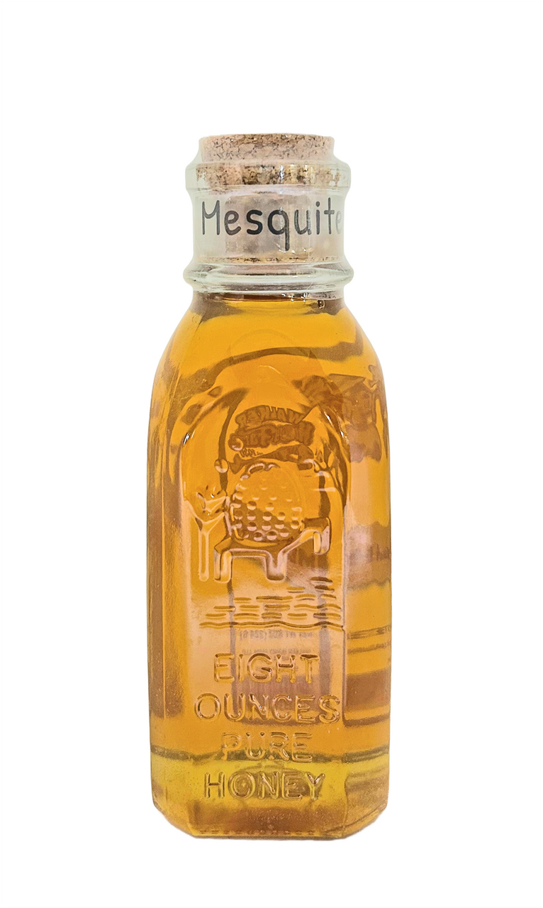 8 oz Glass Muth Jar - Mesquite Honey