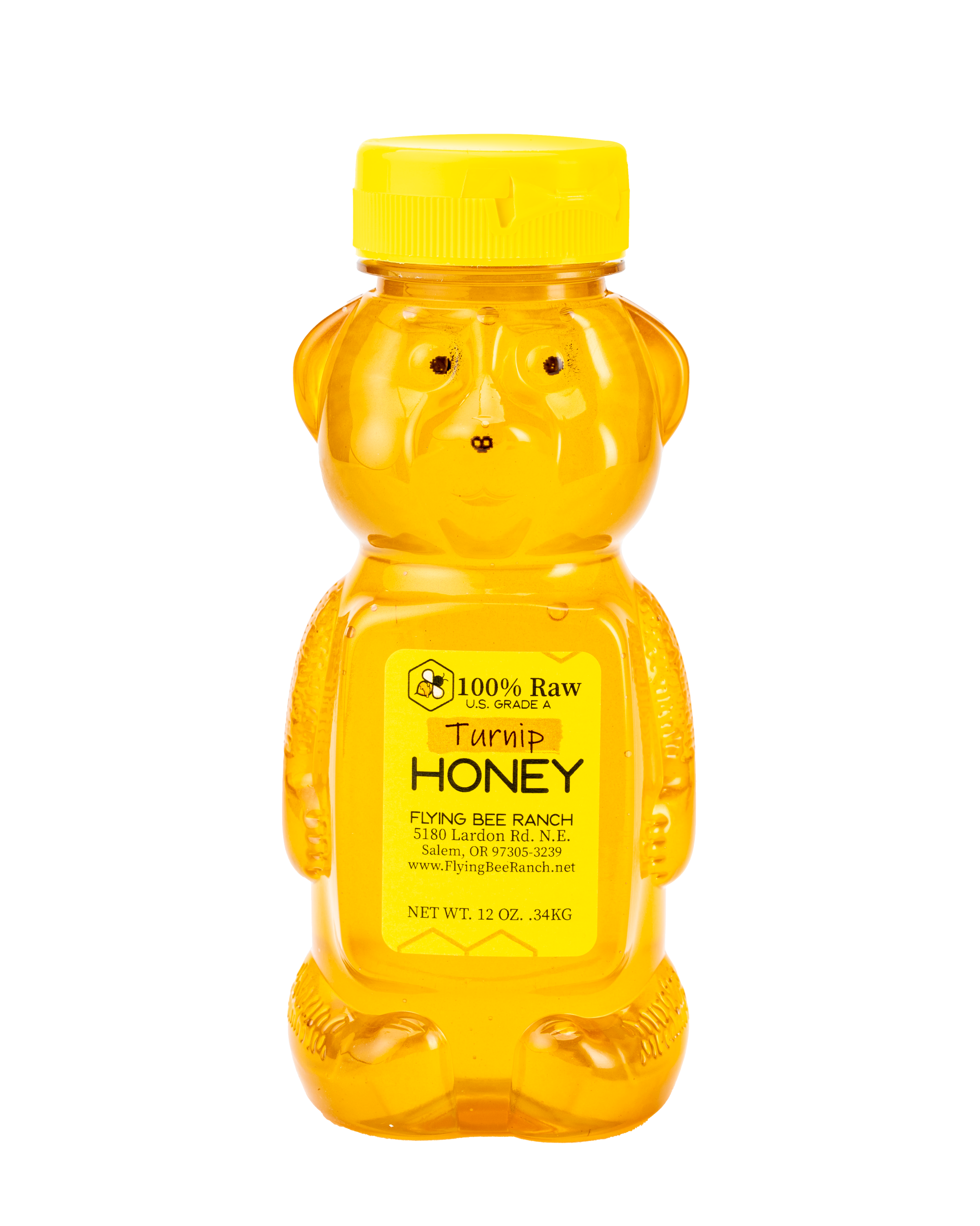 Turnip Honey · Sizes: 12 oz. Bear