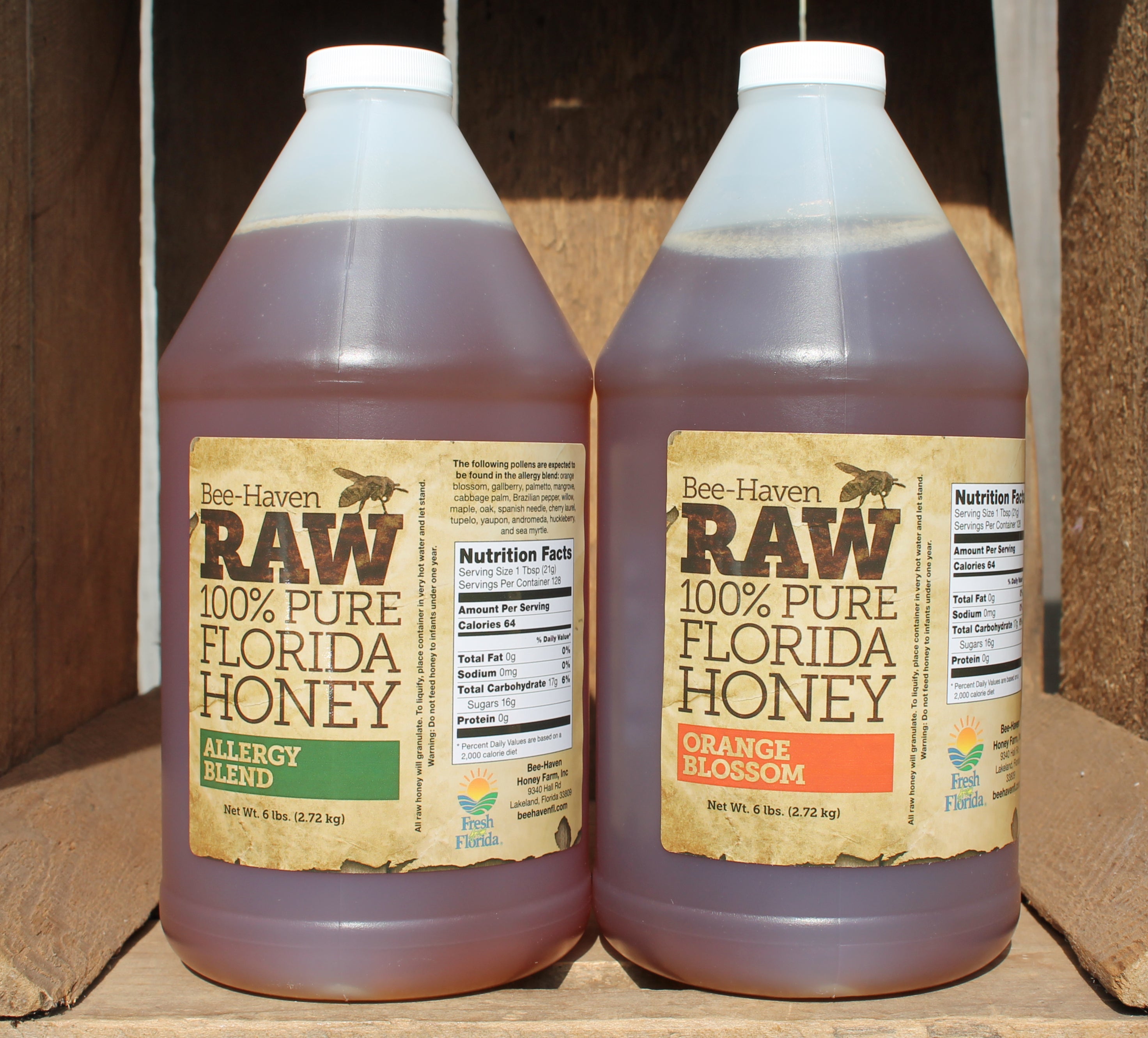 Allergy Blend & Orange Blossom 1/2 Gallon Jugs Combo