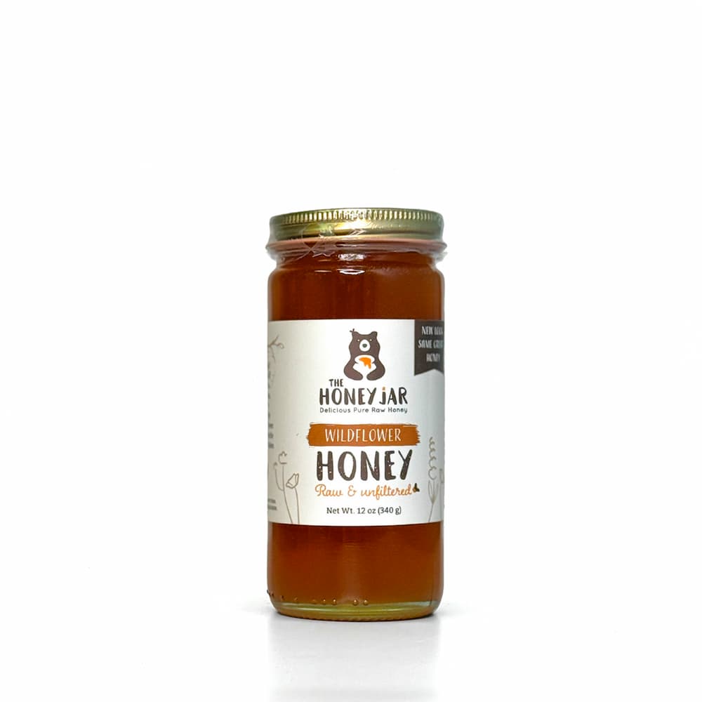 Utah Light Wildflower Honey - Raw and Unfiltered - 12 oz · Single