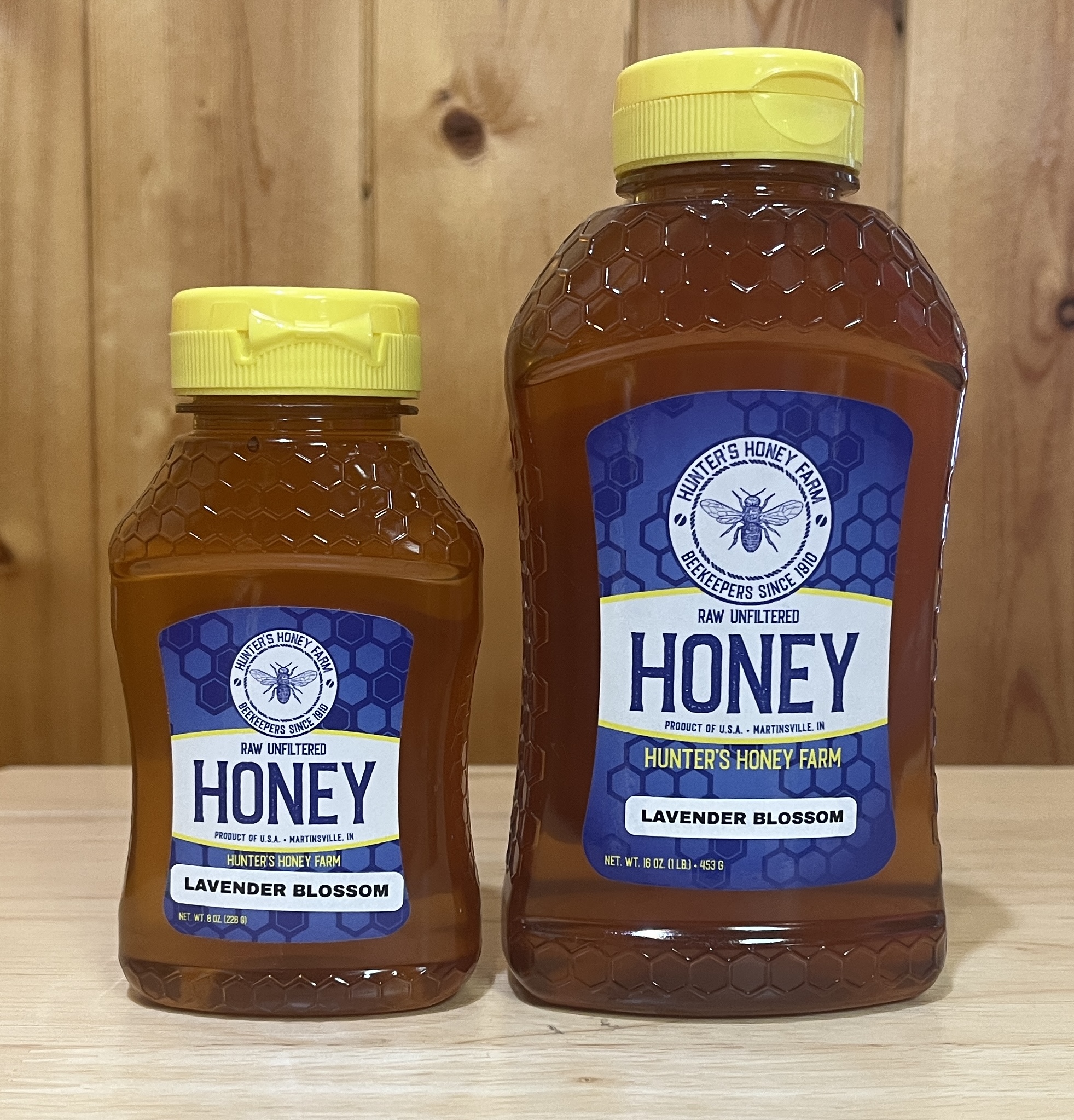 Raw Lavender Blossom Honey · Unit of Measure: Case of 12, Bottle Size: 1 lb