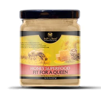Fit For a Queen Honey Superfood · Weight: 8 oz.