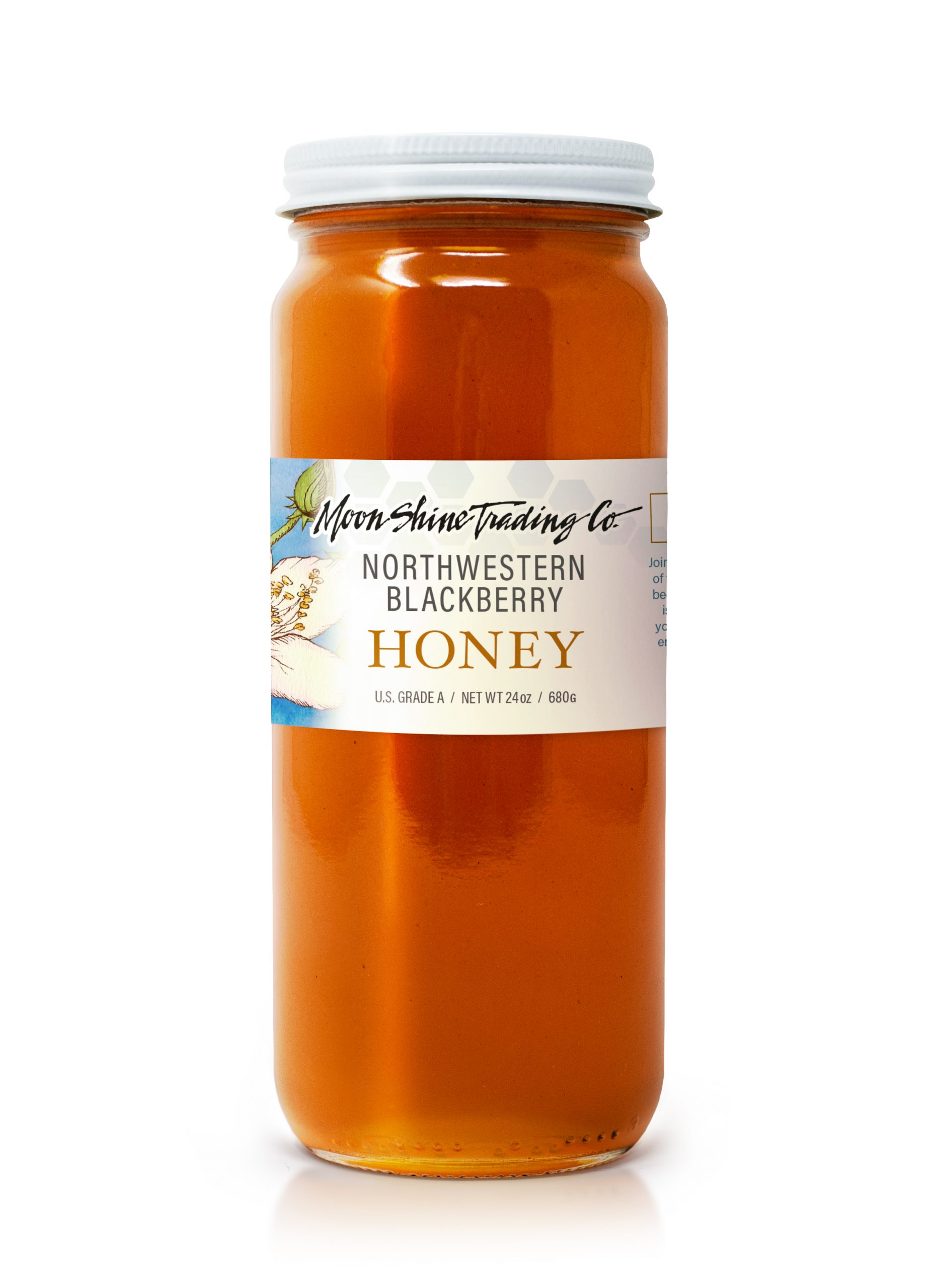 Northwestern Blackberry Honey · Size: 24oz Honey