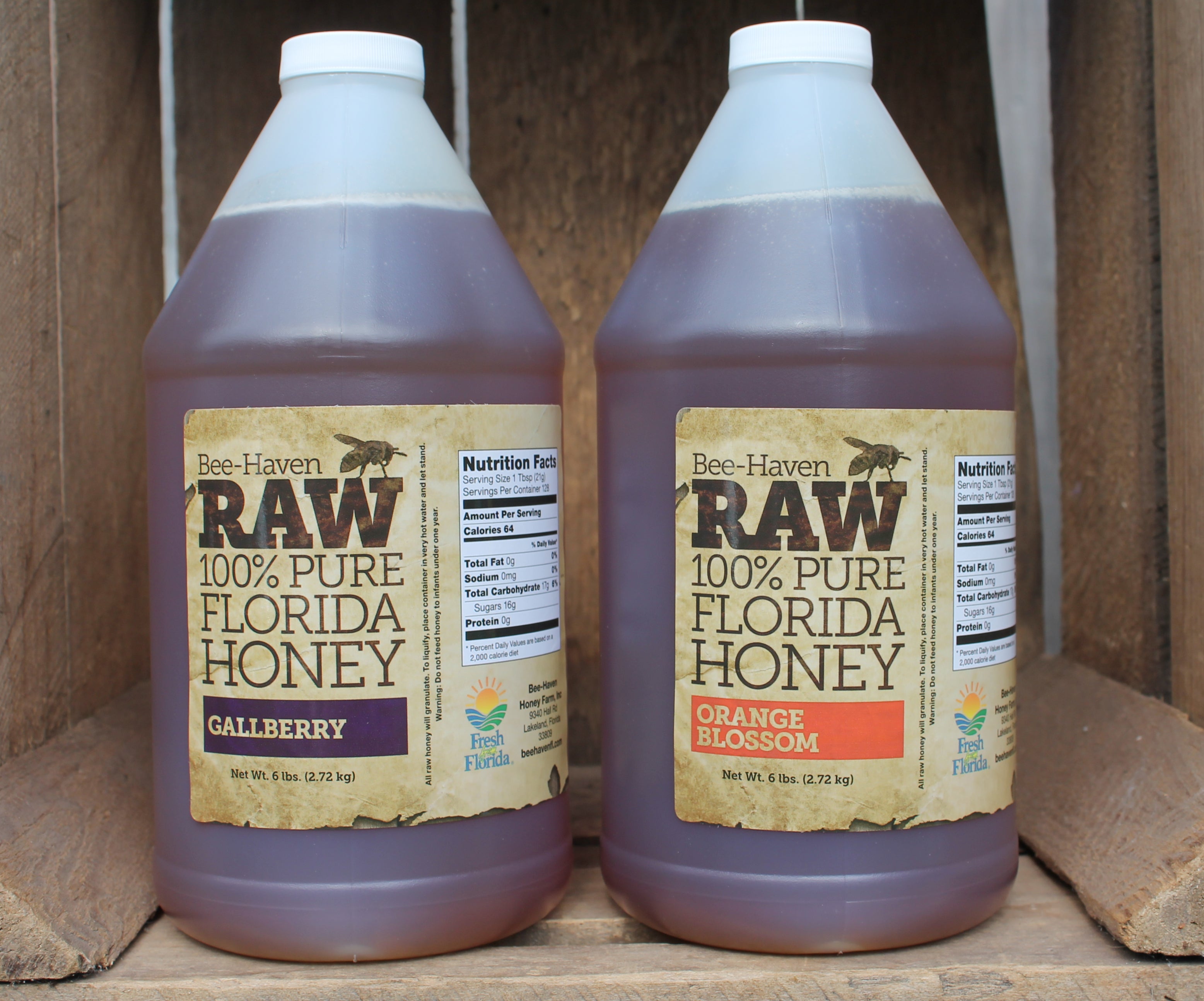 Orange Blossom & Gallberry 1/2 Gallon Jugs Combo