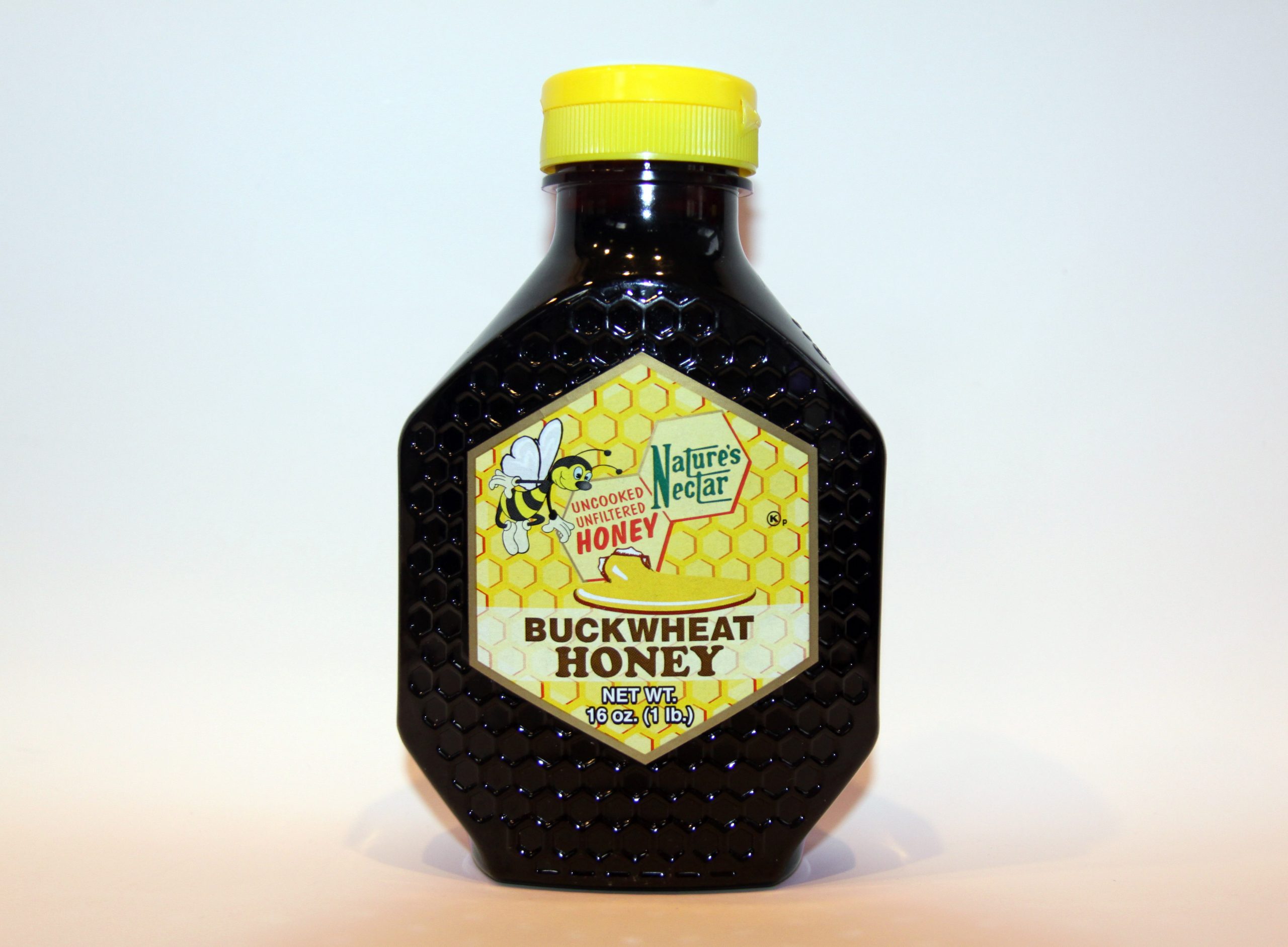 Bottle of Buckwheat Honey 16oz