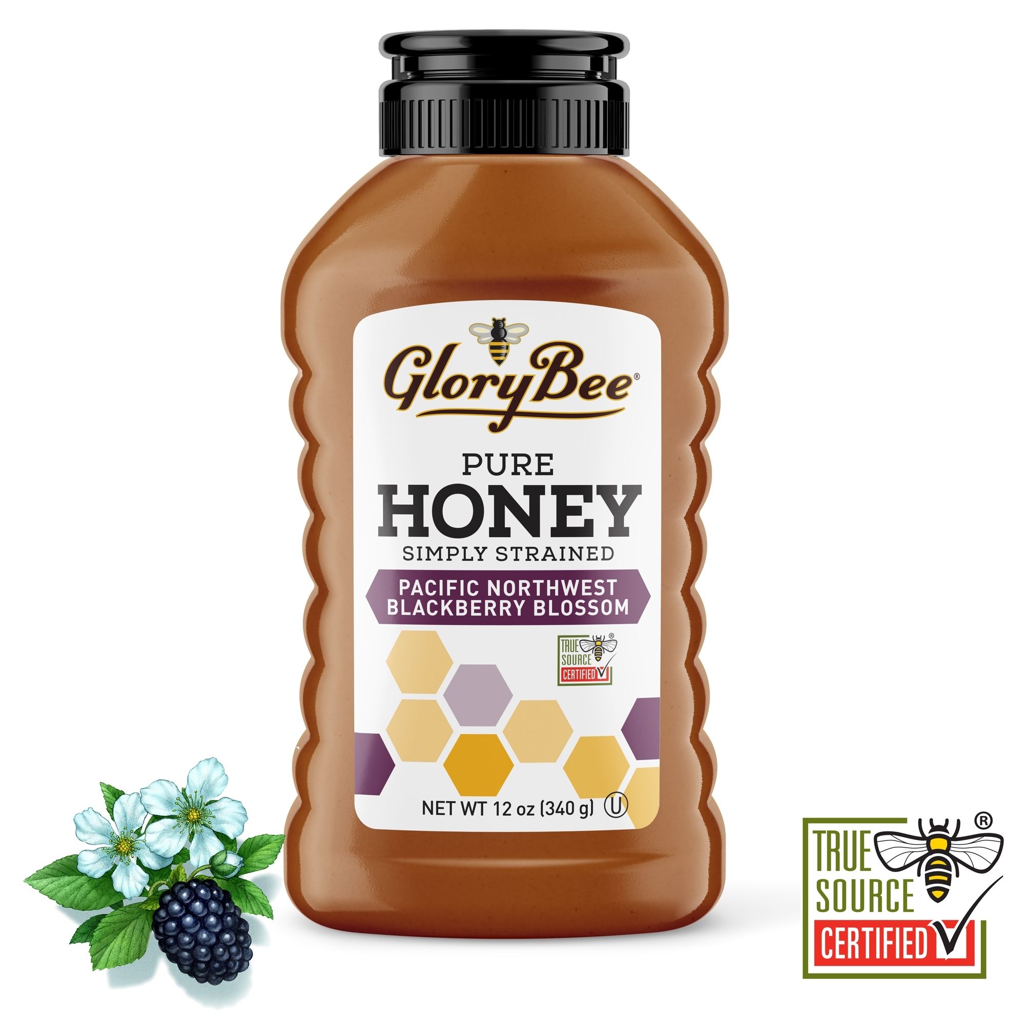 Simply Strained Pacific Northwest Blackberry Honey · 6 / 12 Ounce