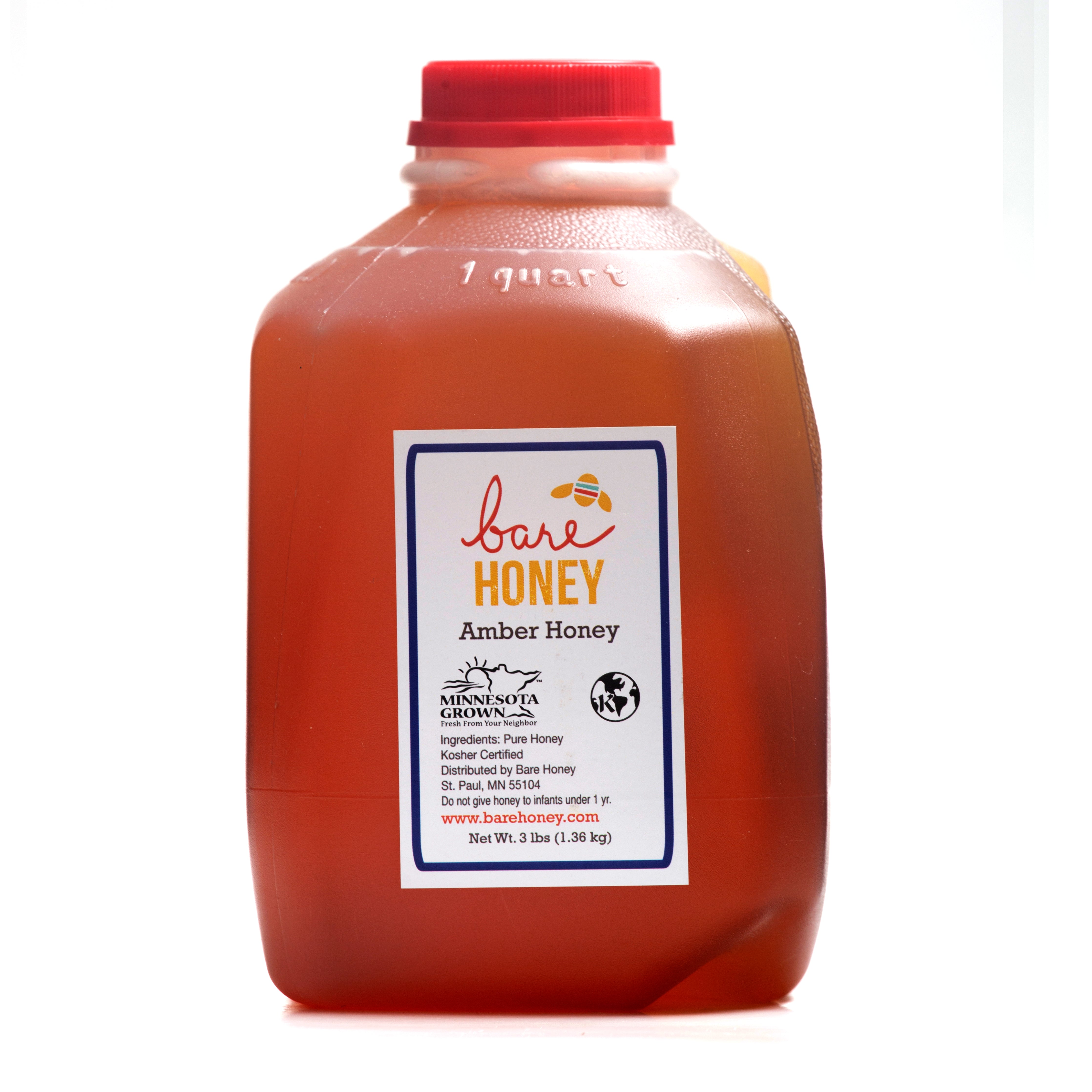 Minnesota Amber Honey 3 lb Bulk Jug