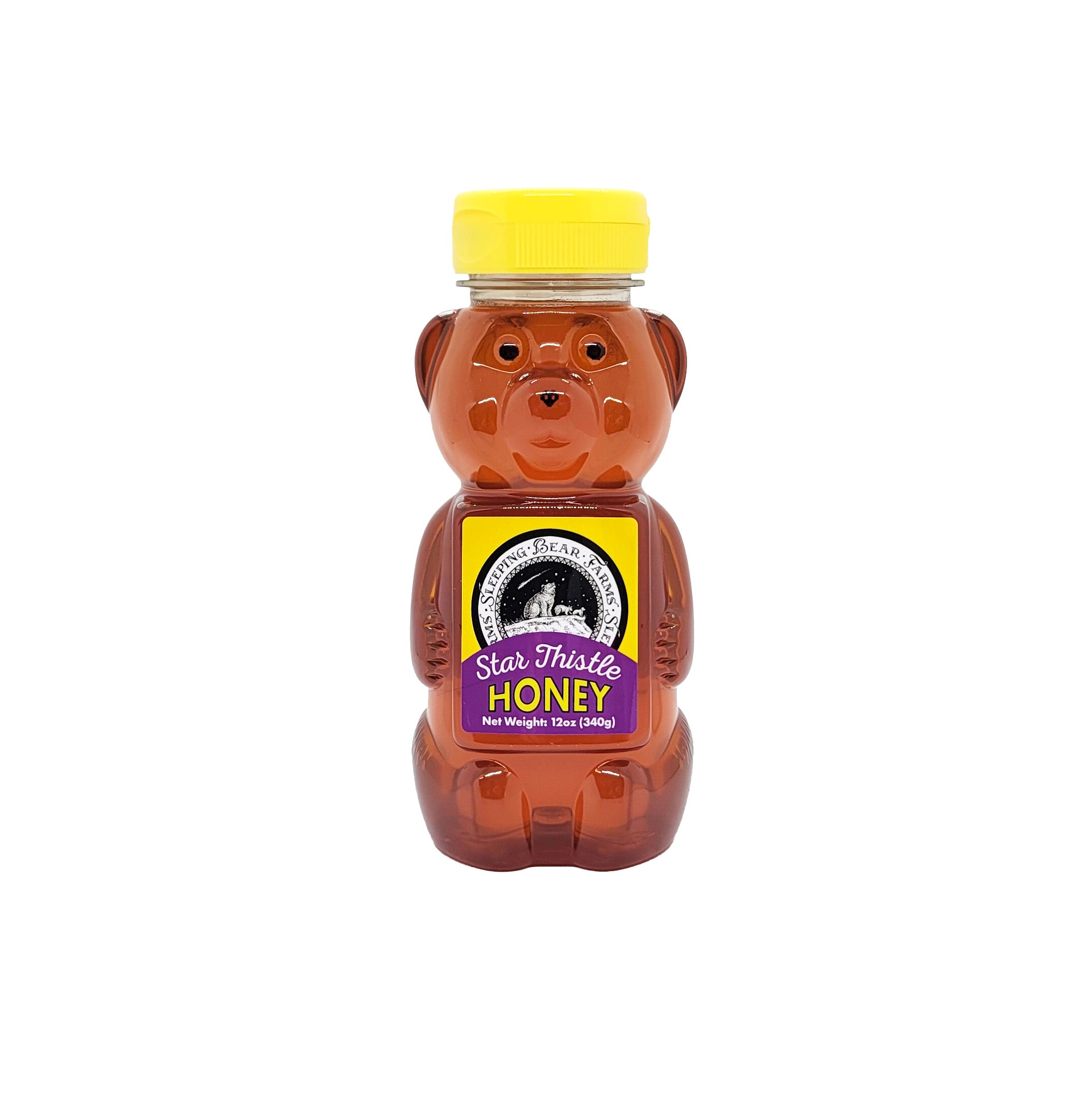 Star Thistle Honey Bear 12 oz.