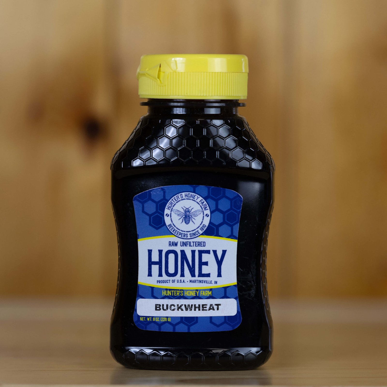 Raw Buckwheat Blossom Honey · Bottle Size: 8 oz, Unit of Measure: Individual