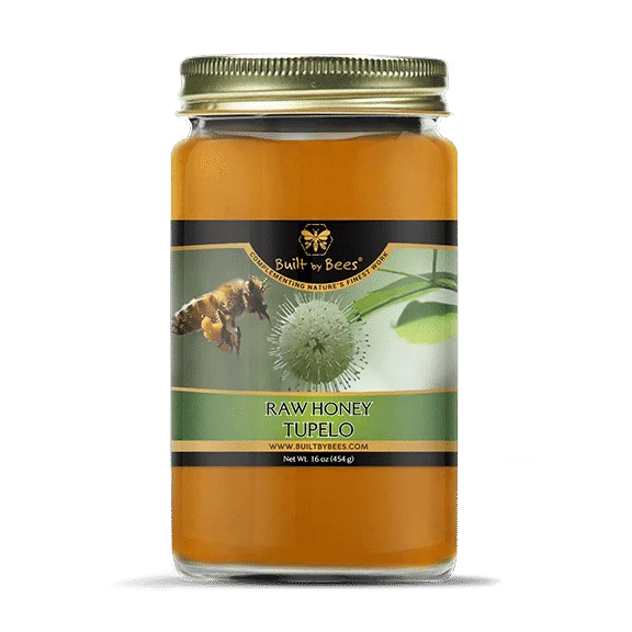 Raw Tupelo Honey · Weight: 16 oz.