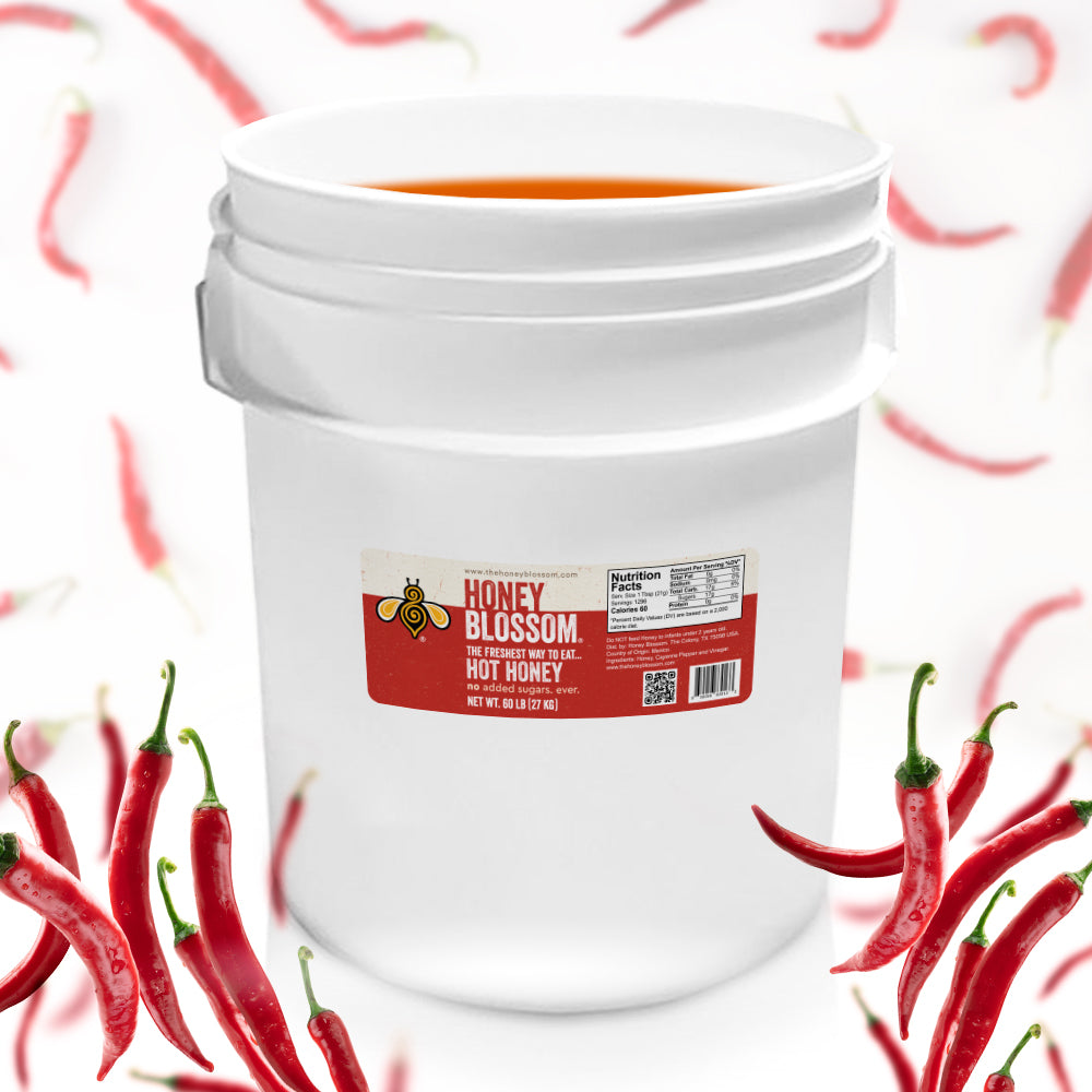 Hot Honey, 60 lbs Bucket