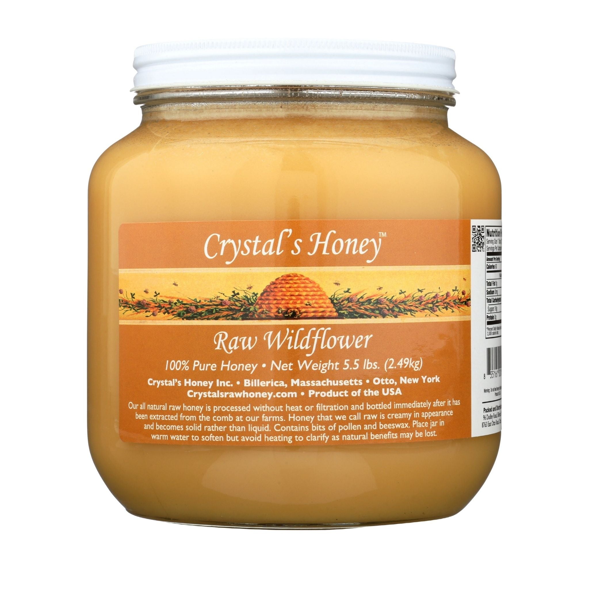 Raw Wildflower Honey · 5.5lb
