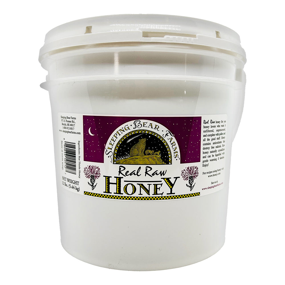 Raw Honey 1 Gallon Pail - 12 Lbs.