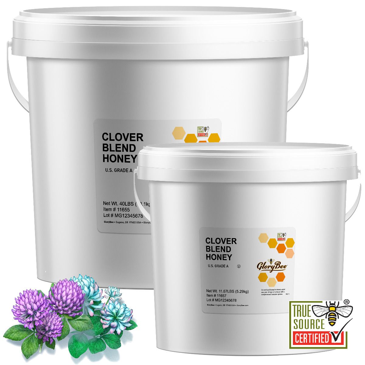 Clover Blend Honey · 6 / 5 Pound