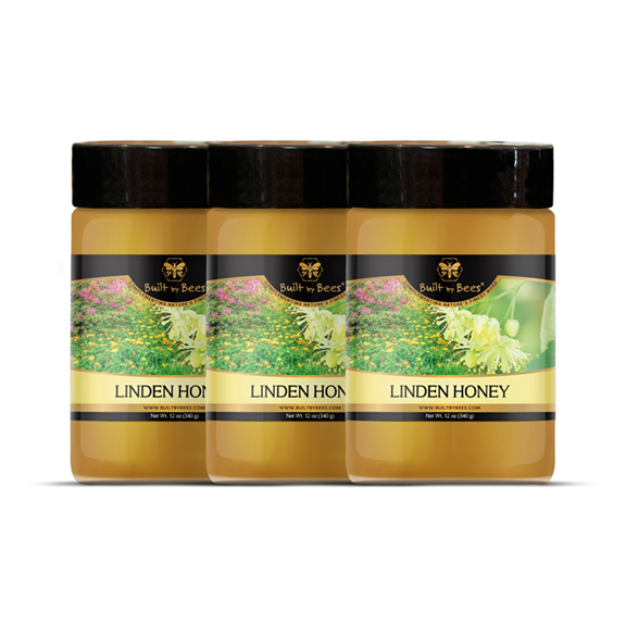 Linden Raw Honey · Options: 12 Ounce – 3 Pack