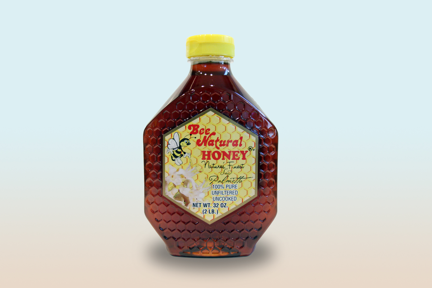 Bottle of Palmetto Honey 2 LB. (32 oz.)