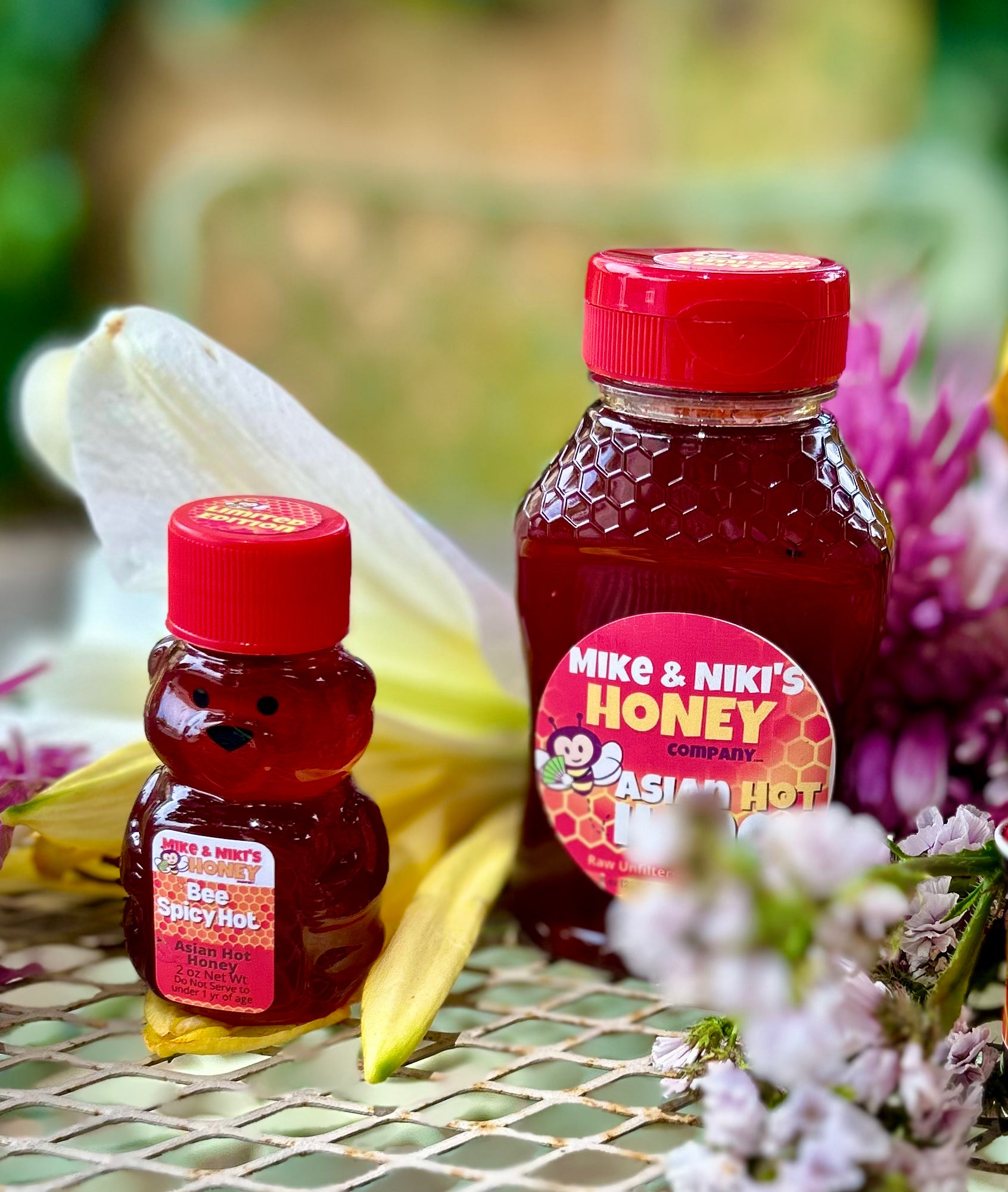 Asian Hot Honey - Med (8oz) Squeeze-able Plastic