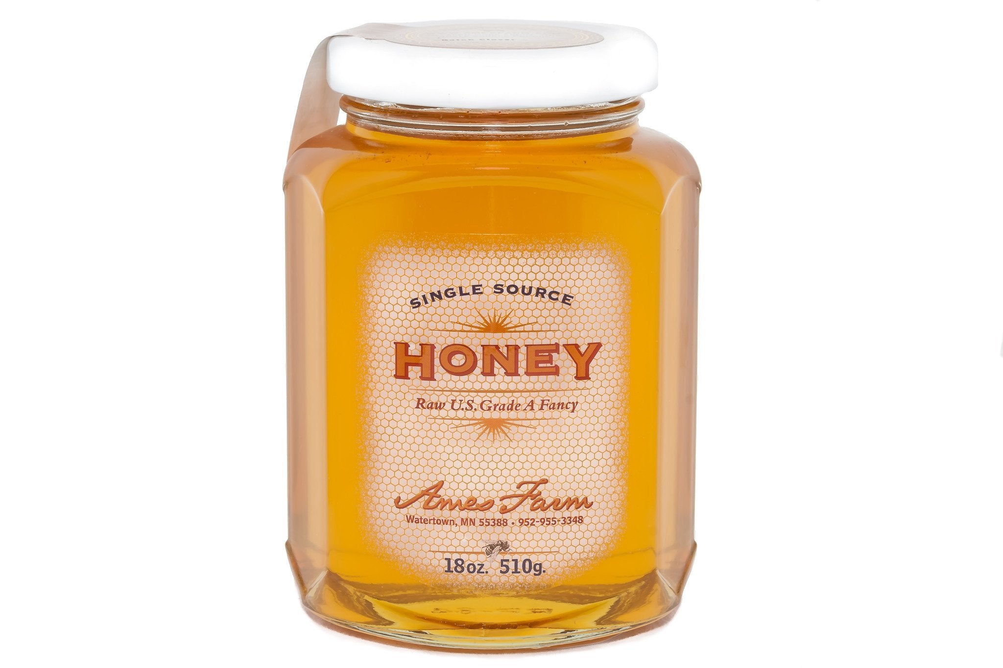 Raw Single Source Dutch Clover Honey · 18 oz / 2026