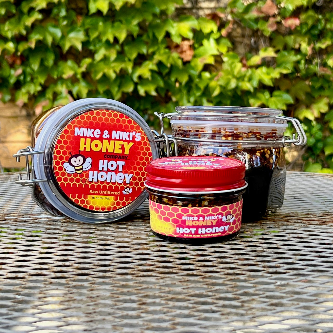 Hot Honey – Med (8oz) Squeeze-able Plastic