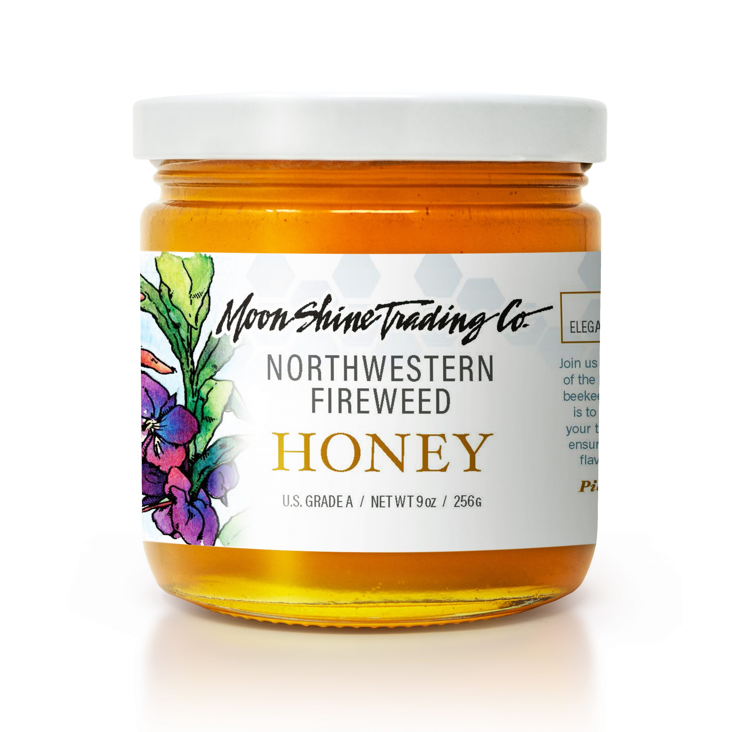 Northwestern Fireweed Honey · Size: 9oz Honey