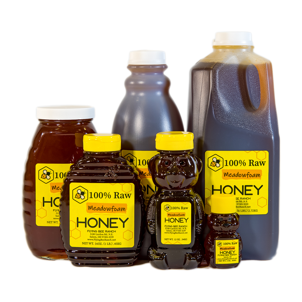 Meadowfoam Honey · Sizes: 1.5 lbs. Bottle