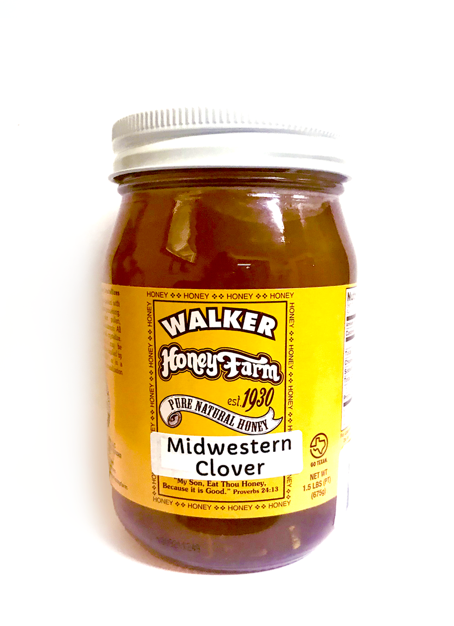 Midwestern Clover Honey - Pint