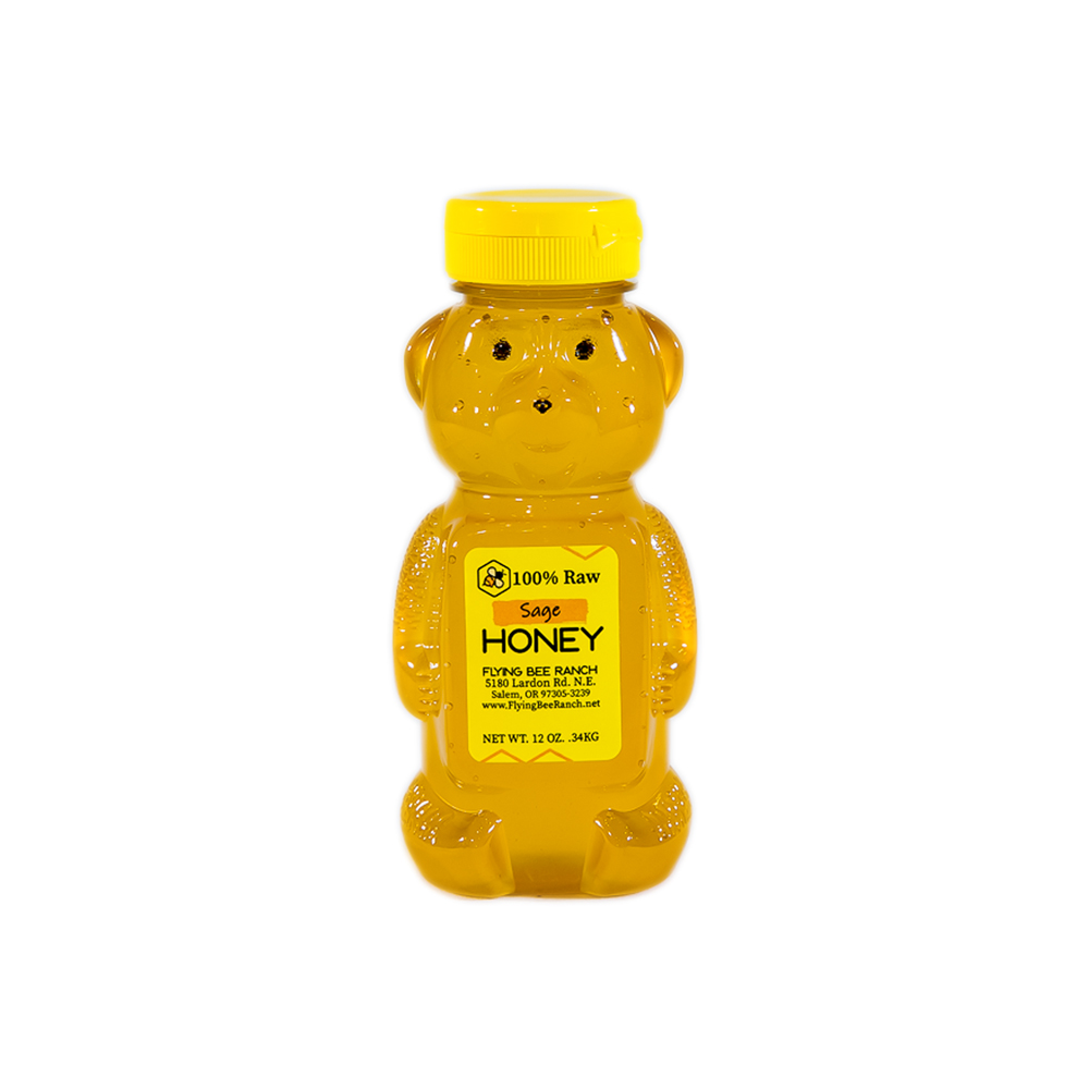 Sage Honey · Sizes: 12 oz. Bear