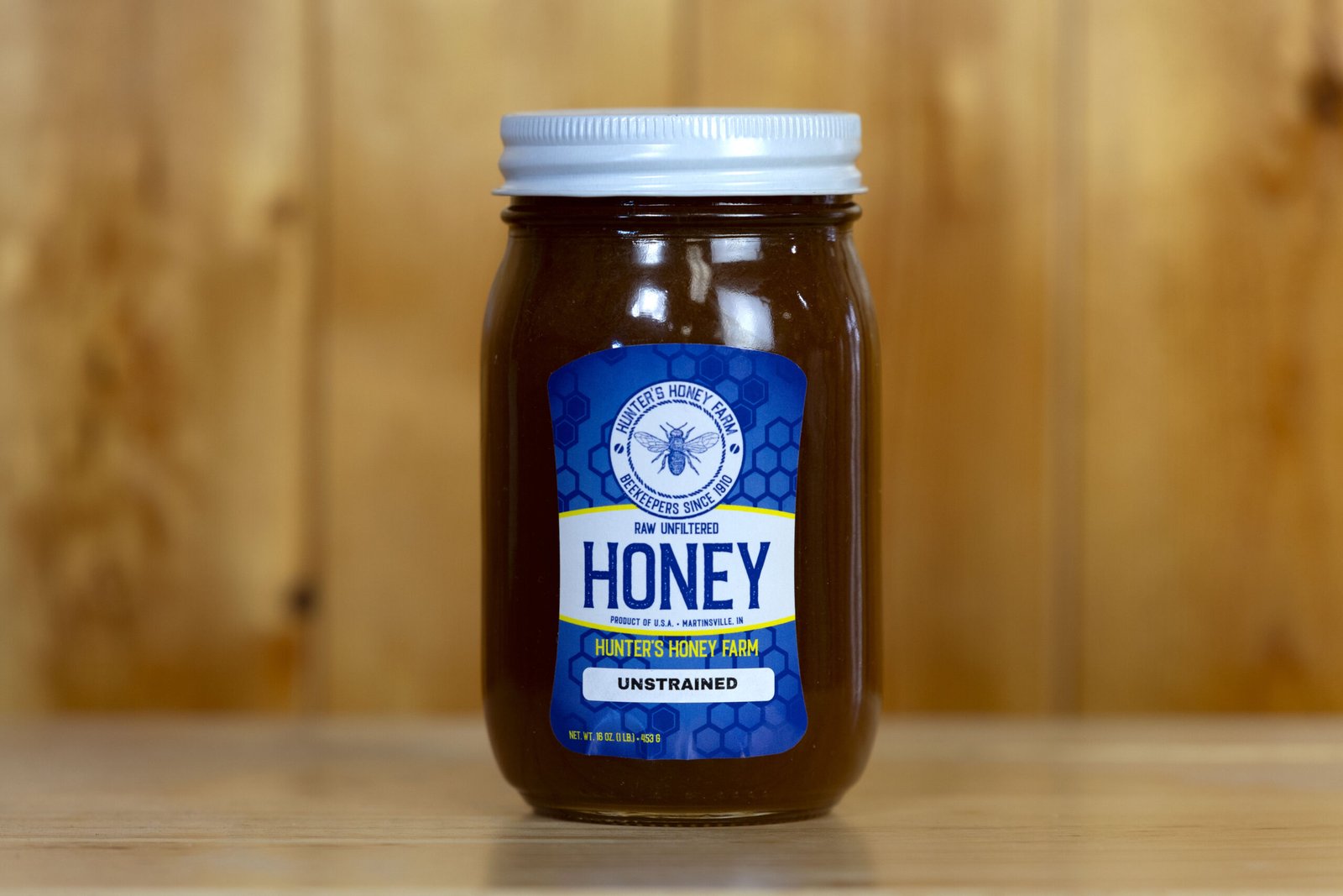 Raw Unstrained Honey 22-oz (Pint) Jar · Unit of Measure: Individual