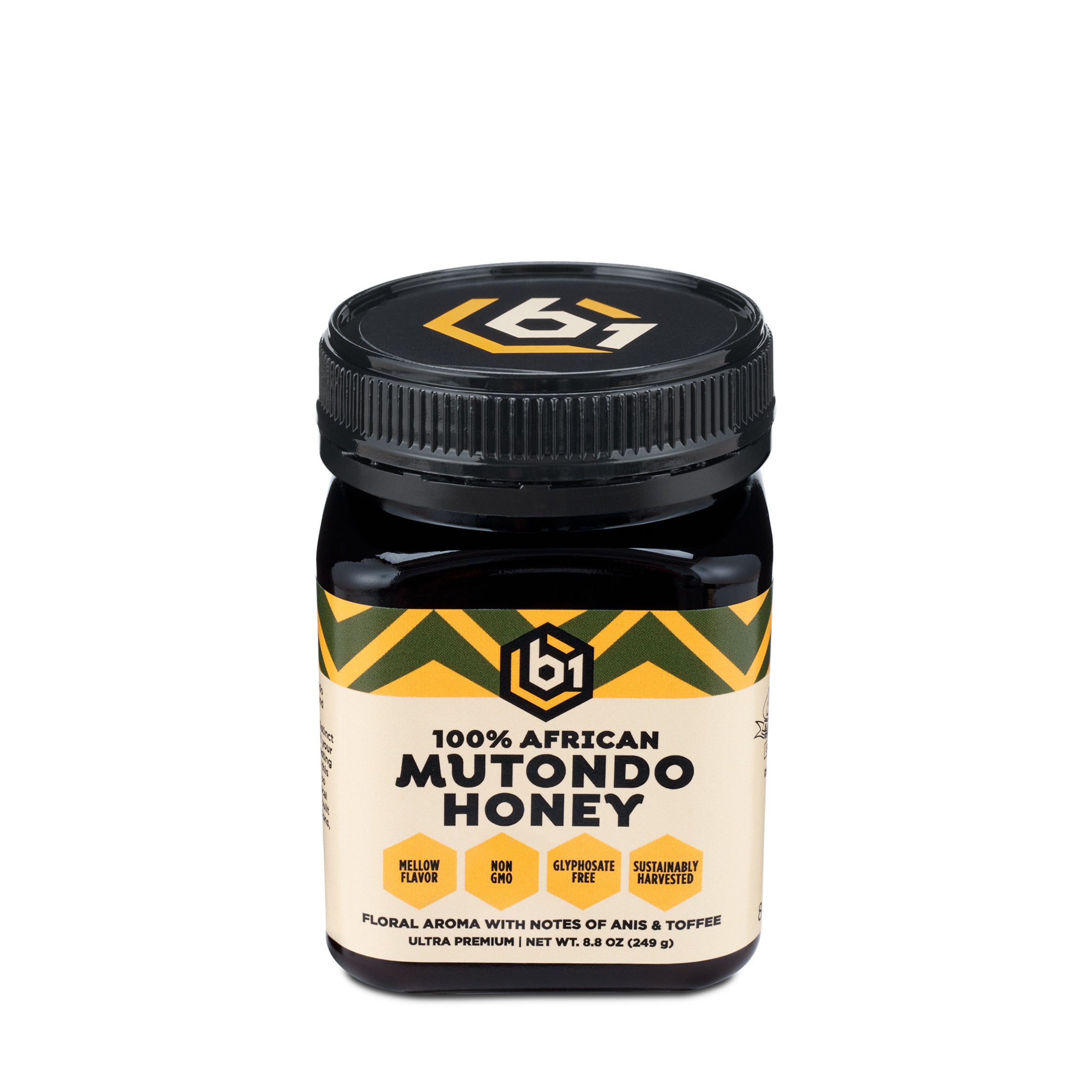 B1 Honey Mutondo Medicine Tree Honey · 8.8 oz Jar