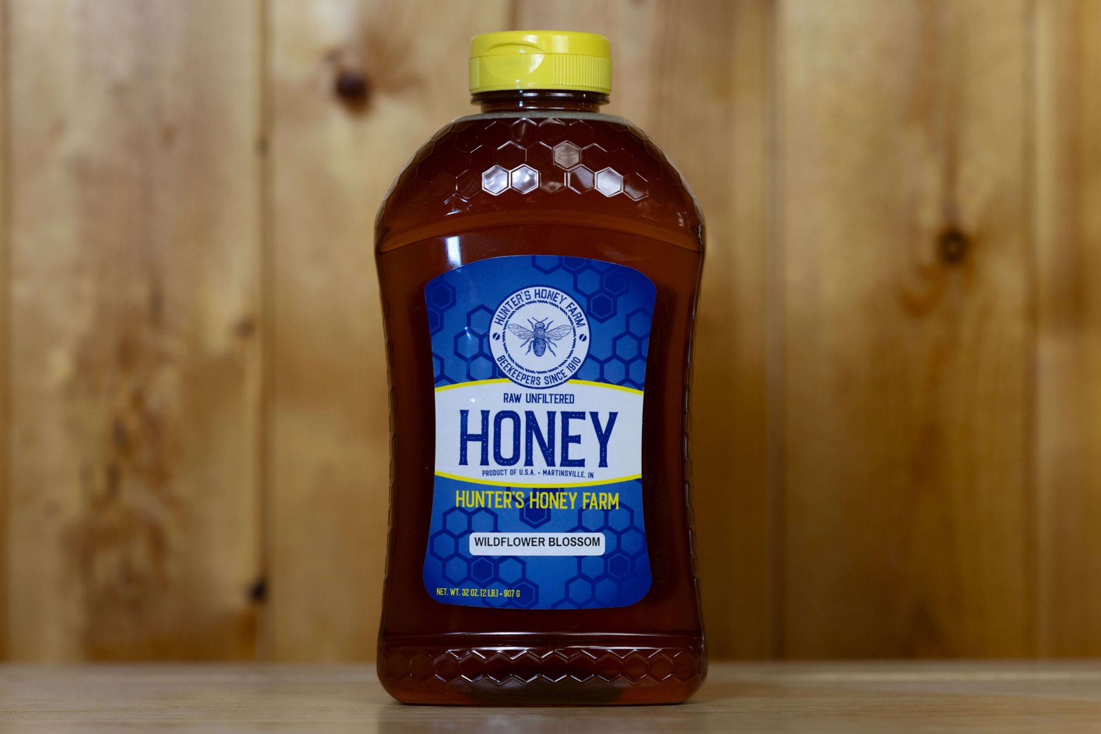 Raw Wildflower Honey 2 lb Bottle · Unit of Measure: Case of 12