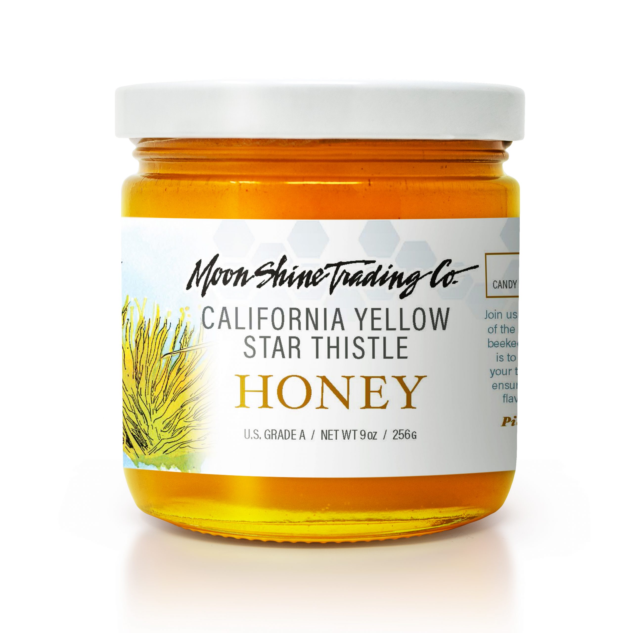 California Yellow Star Thistle Honey · Size: 9oz Honey