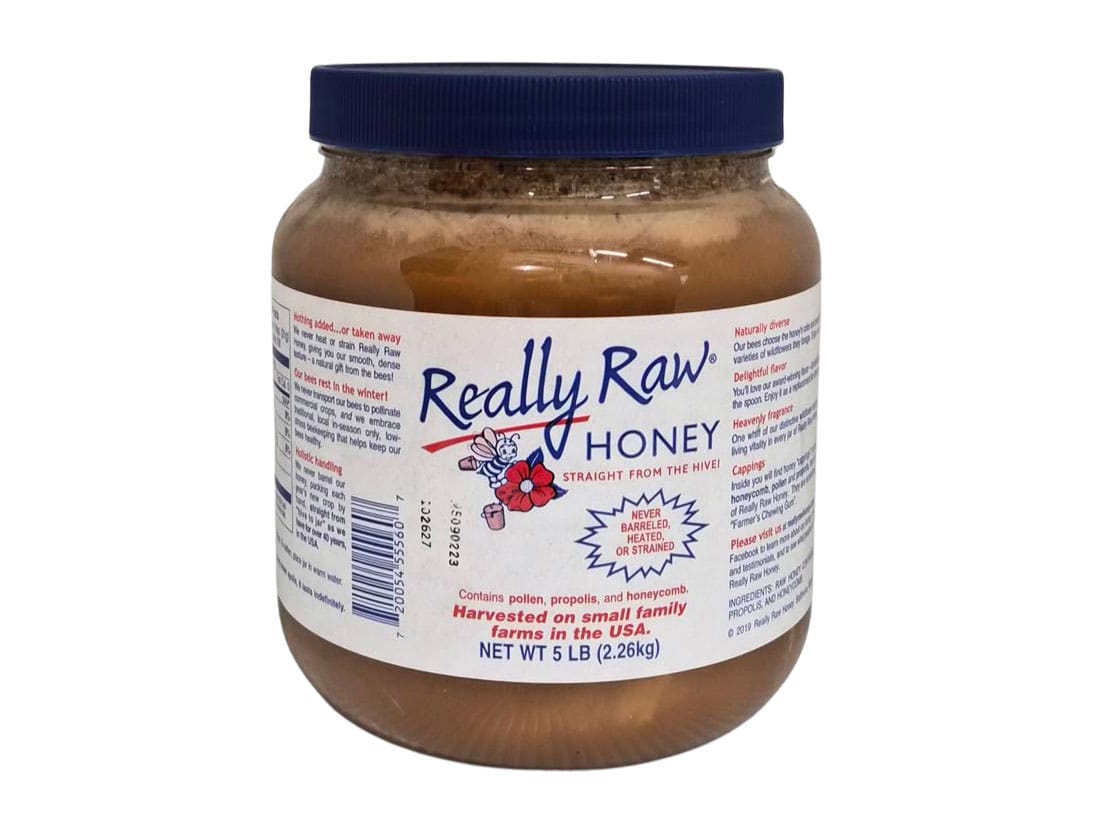 5lb Dark Really Raw Honey