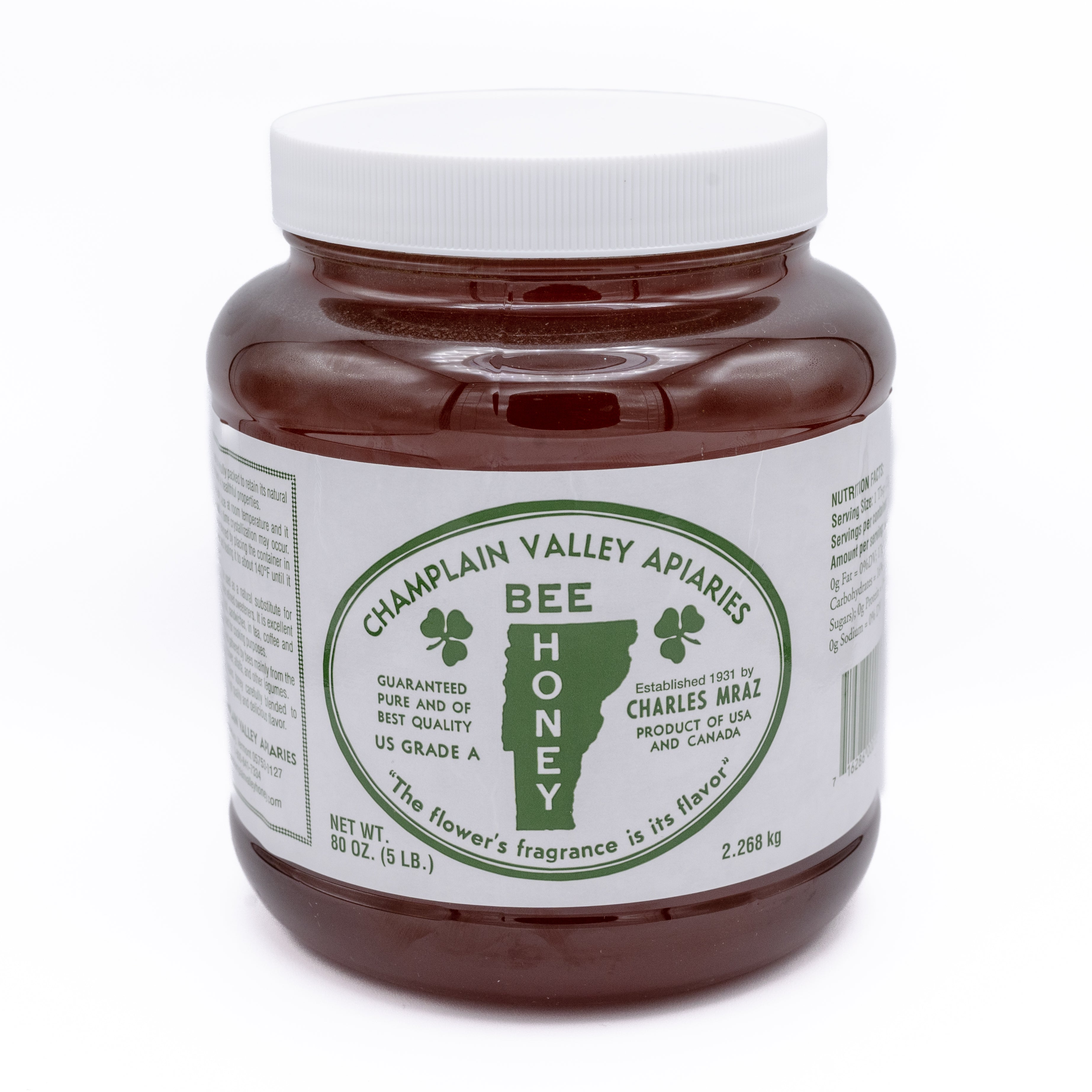 Liquid Honey - 5 Lb Jar · Case of 6