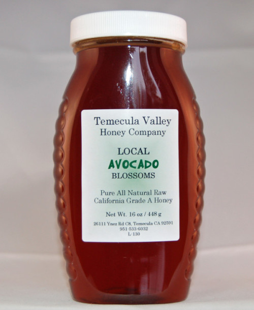 Raw Local Honey – Avocado Honey · Size: 32oz Jar