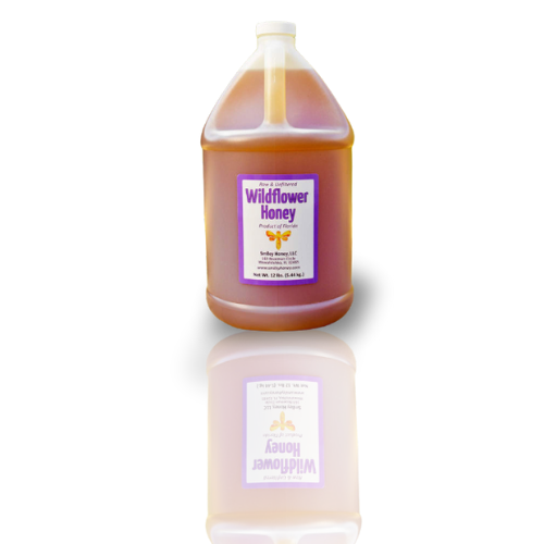 Wildflower Honey · 1 gallon plastic jug