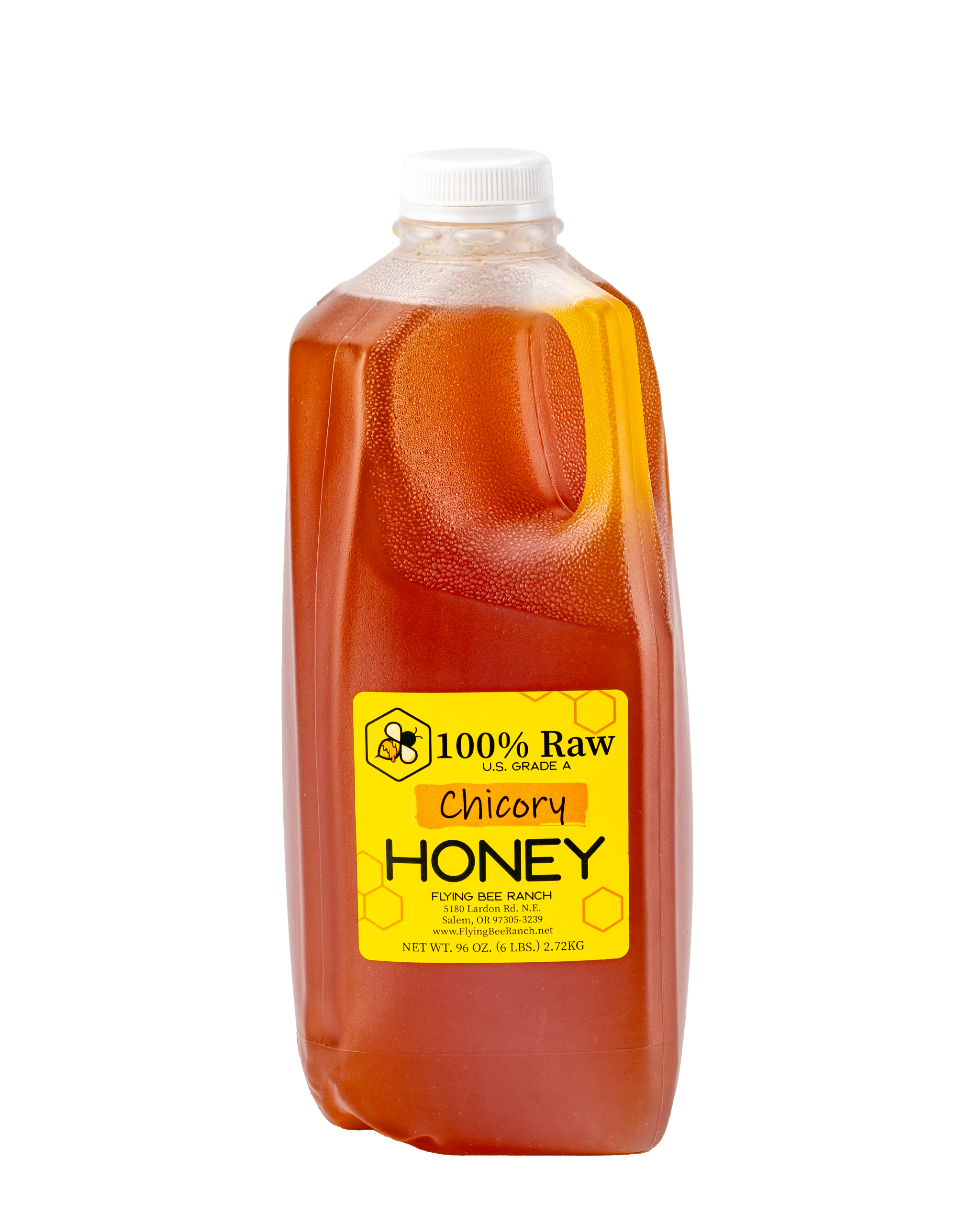 Chicory Honey · Sizes: 6 lbs. Jug