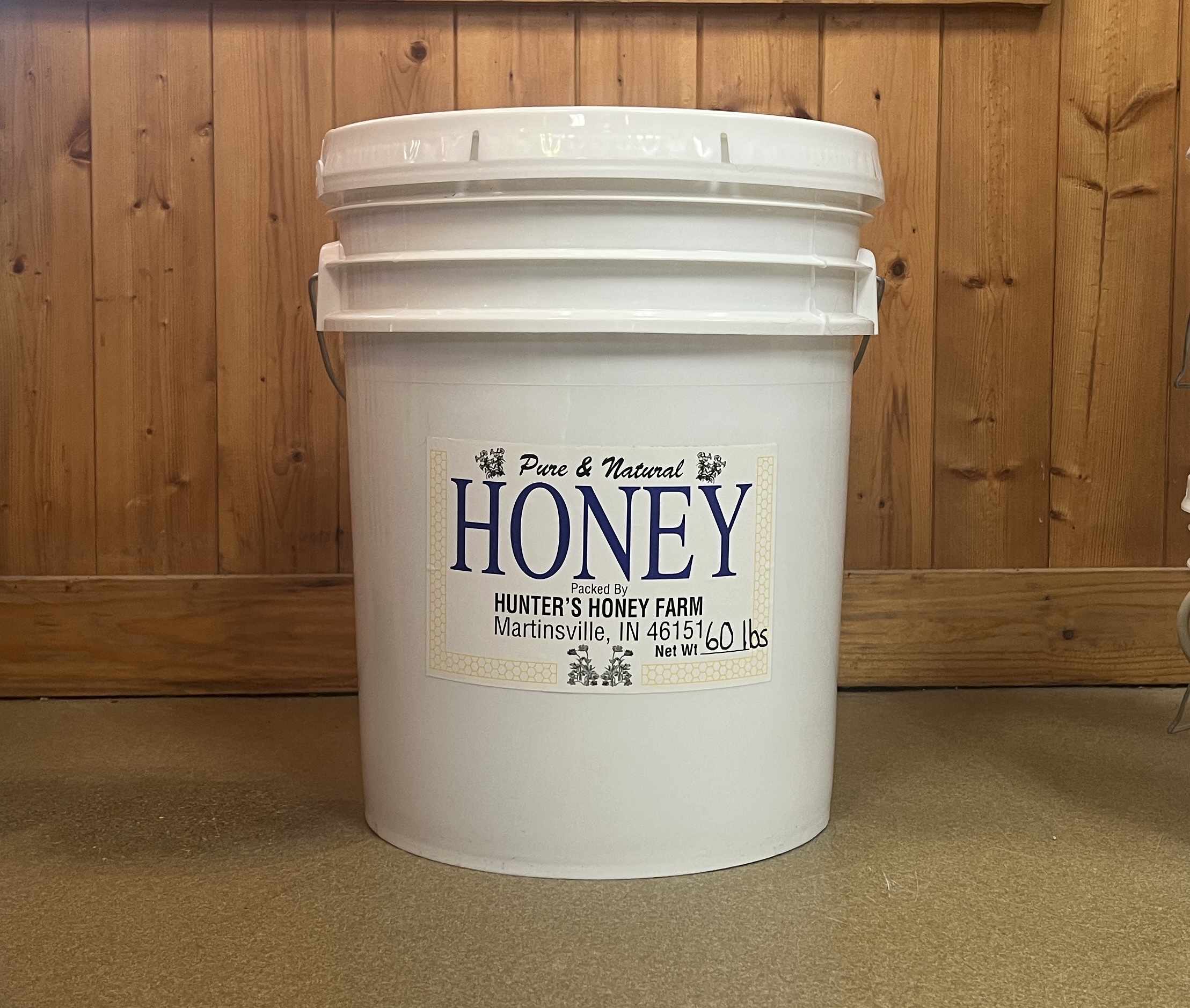 Raw Clover Honey 60 lb Bucket